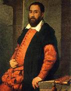 MORONI, Giovanni Battista Portrait of Jacopo Foscarini agd Spain oil painting reproduction